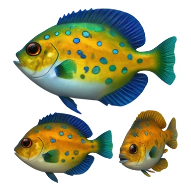 Pumpkinseed sunfish sticker