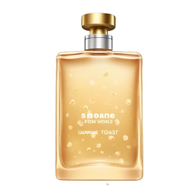 Bath and body works champagne toast perfume sticker