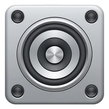 mac os icon speaker volume bar sticker