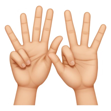 Dedos cruzando  sticker