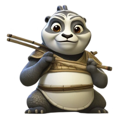 Master Oogway kung-fu Panda  sticker