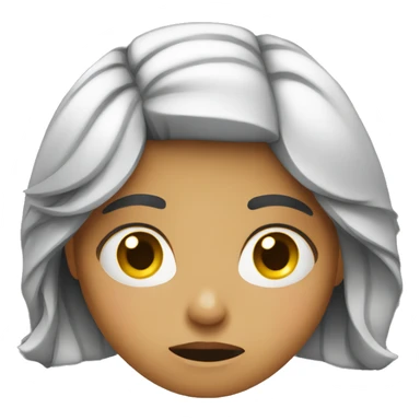 Girl looking confused  sticker