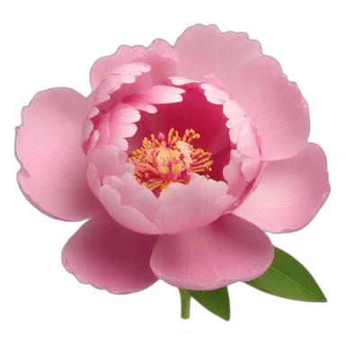 Pivoine sticker