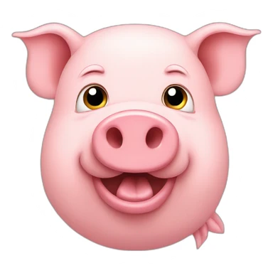 Big pig sticker