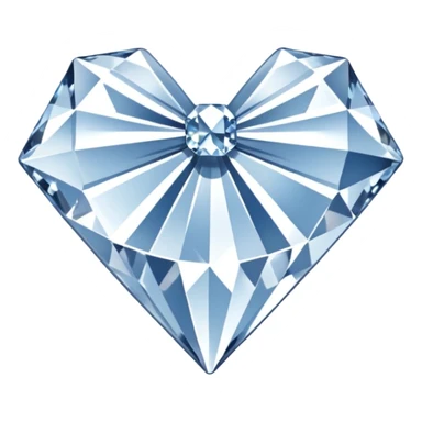 56-carat diamond shaped as bow sticker