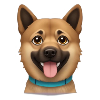 brown-norwegian-buhund sticker