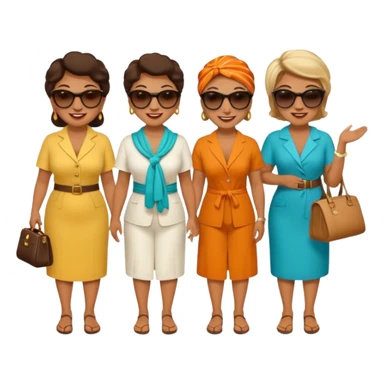 Aunties (5) traveling sticker