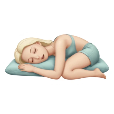 human laying down, plays dead sticker