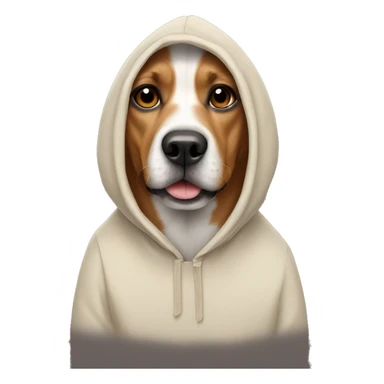 Dog wear hoods sticker