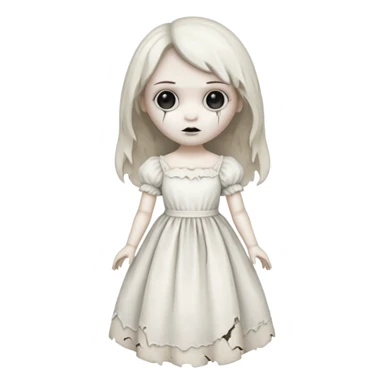 Ghost Doll sticker