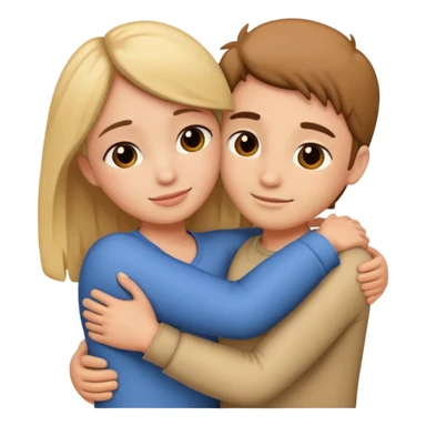 intimacy, hugging, affectionate sticker