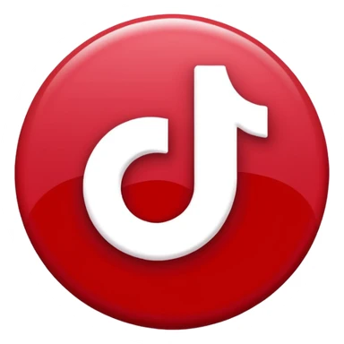 tiktok logo sticker