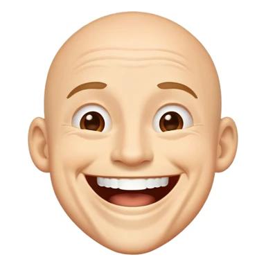 Laughing man meme sticker