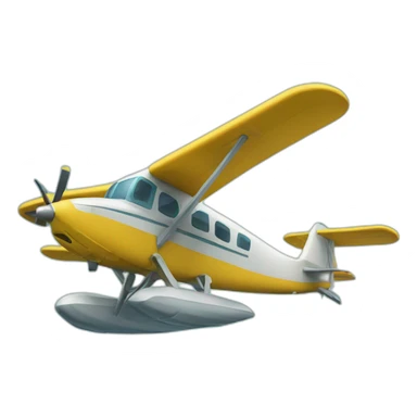 seaplane amphibian sticker