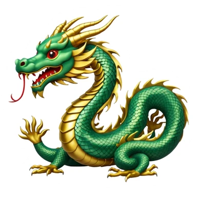 dragons chinois sticker
