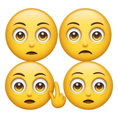 emoji rolling hes eyes sticker