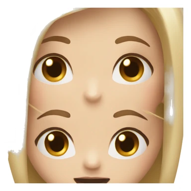 Three female friends: one asian, one blonde hair blue eyes, one brown hair brown eyes sticker