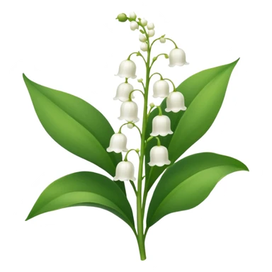 lily of the valley sticker