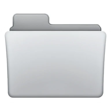 white and gray folder empty sticker