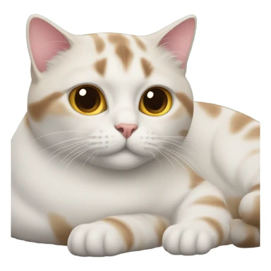 pregnant cat sticker