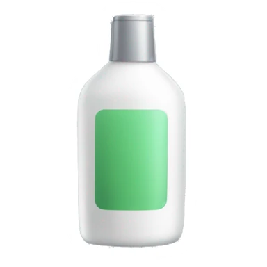 a bottle of shampoo sticker