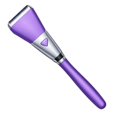 beauty tool purple sticker