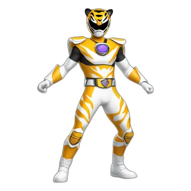 tiger Power ranger full body sticker