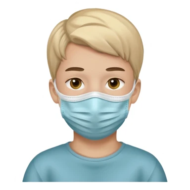 facemask beauty boy sticker