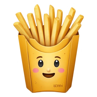 French frize emoji  sticker