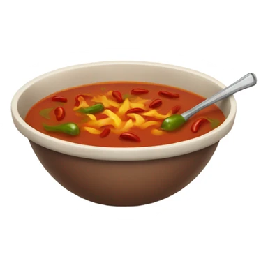 Chili soup sticker