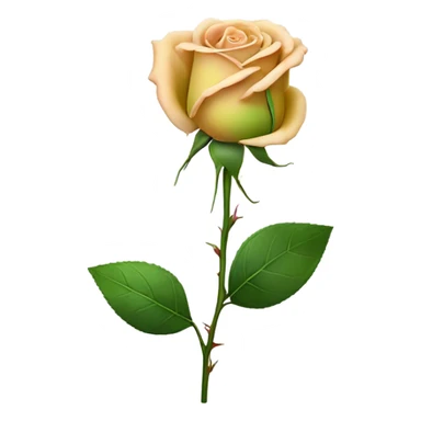 rose simple charm sticker sticker