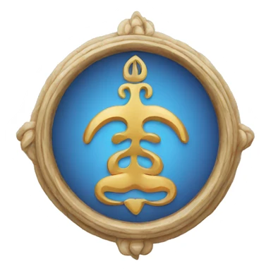 jain symbol sticker