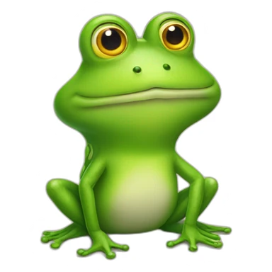 silly frog wearing a halloween costume sticker