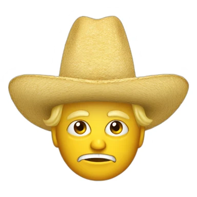 Trump with a sombrero sticker