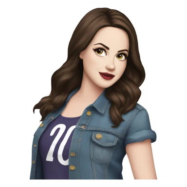 Elizabeth gillies sticker