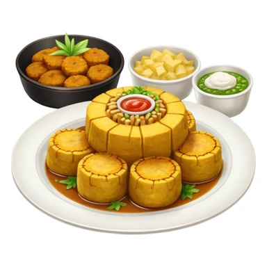 Puerto rican dish sticker