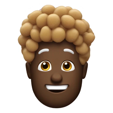 Brushy raisin sticker