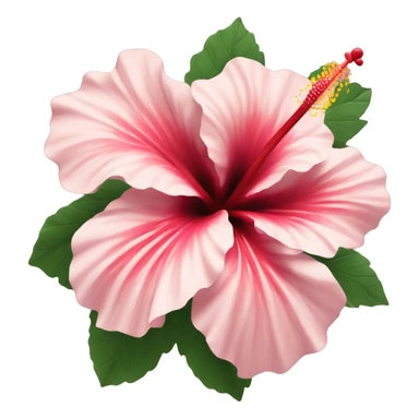 Bouquet of hibiscus  sticker