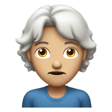 Annoyed with the noises expression, covering my ears with my hands  sticker