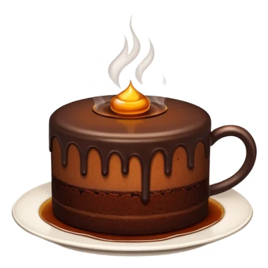 چایی با کیک کاکائویی sticker