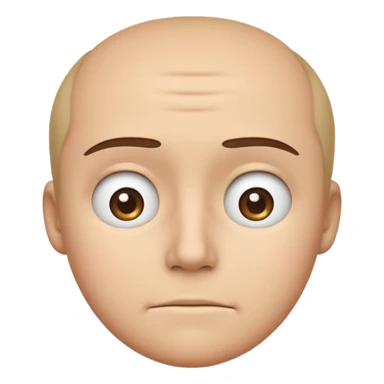 1. Overthinking
Minimalist flat emoji face, hand on chin simplified for small size, eyes looking sideways, subtle worried expression, thin 2px outline, rounded corners, soft flat colors, modern mobile UI style, centered, 1:1 ratio, high-resolution, transparent background sticker