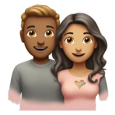 Hearts-couple-symbols-coloured-pastel-shade sticker