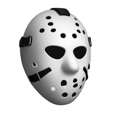 Jason hockey mask sticker