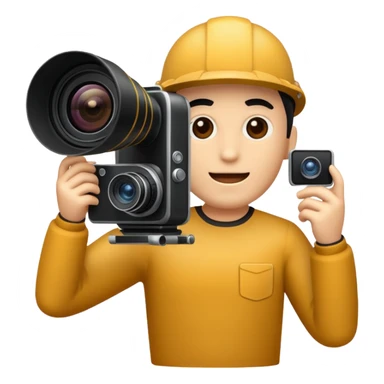 Titan camera man sticker