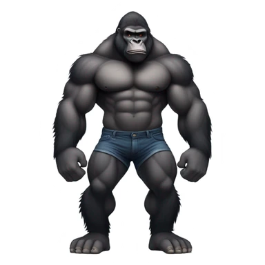 Super Strong Gorilla  sticker