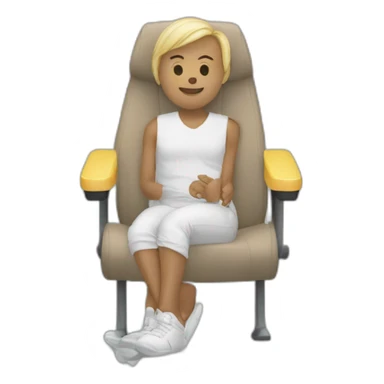 ASAP feet floor seats sticker