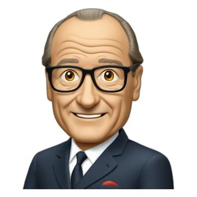 Jacques Chirac sticker