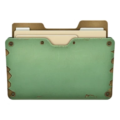 pale green archive 폴더 sticker