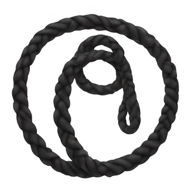 black whip sticker