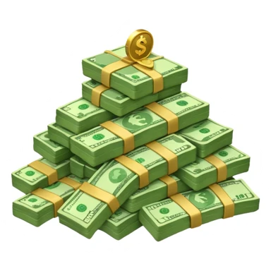 stash of money sticker